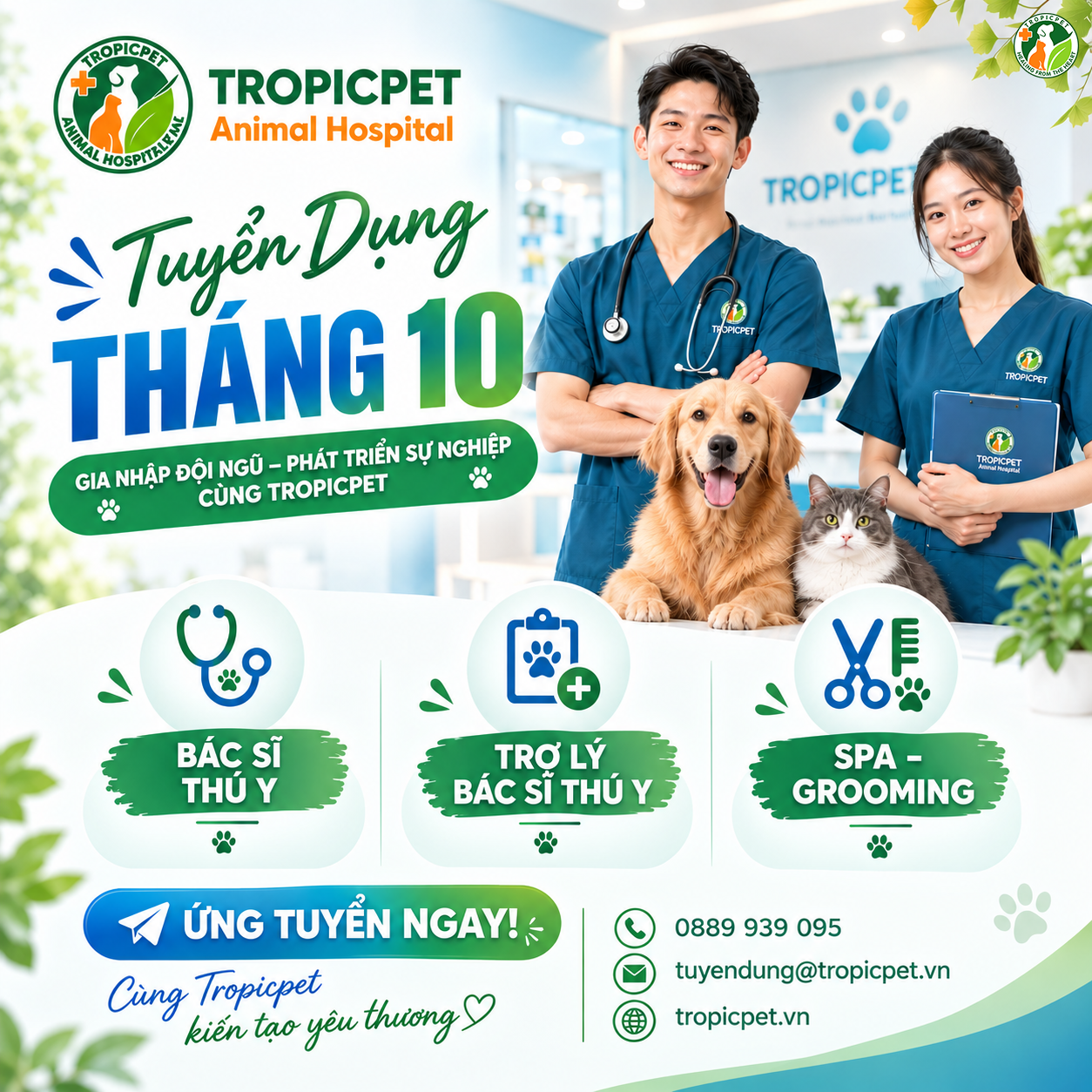 Tuyển dụng tháng 10/2026